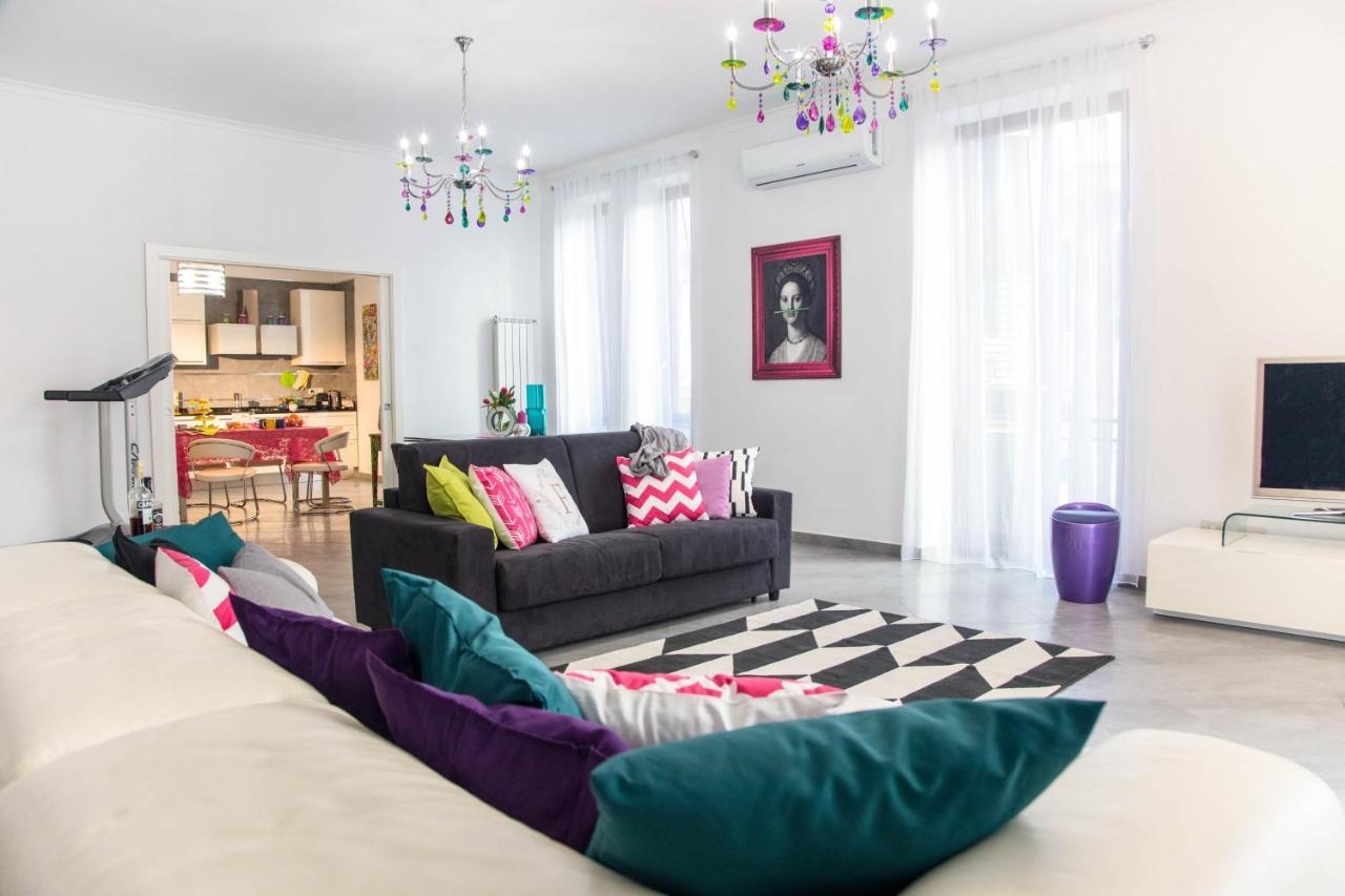 Ferdinando Arthouse Oversized Modern Apartment - By Gocce Team Nápoles Exterior foto